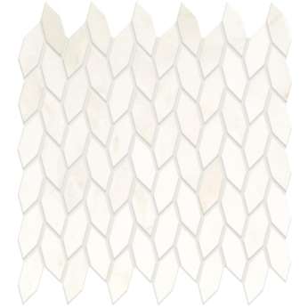 Calacatta Delicato Mosaico Twist Shiny