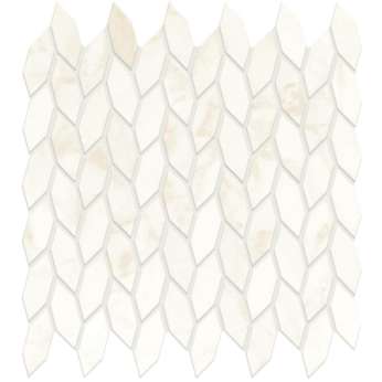 Calacatta Delicato Mosaico Twist Silk