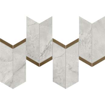 Grey Cloud Mosaico Chevron