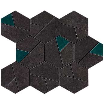 Tarmac Mosaico Hex Jade