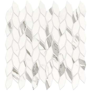 Statuario Supremo Mosaico Twist Silk